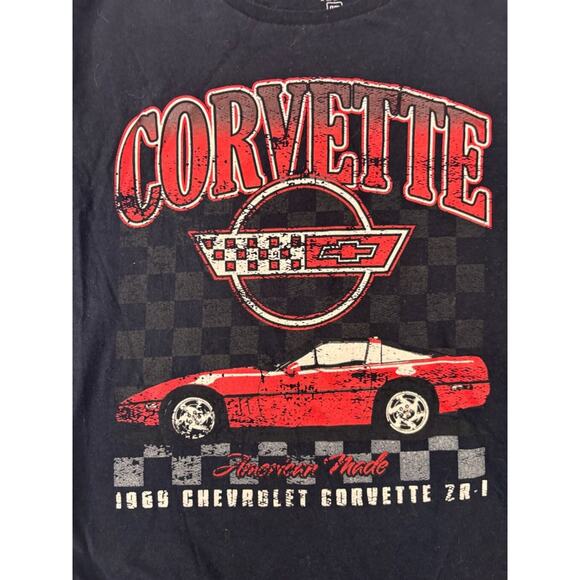 Men's Chemistry Corvette Graphic T-Shirt, Size M, Black - Picture 1 of 10